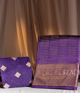 Purple Ekam Saree