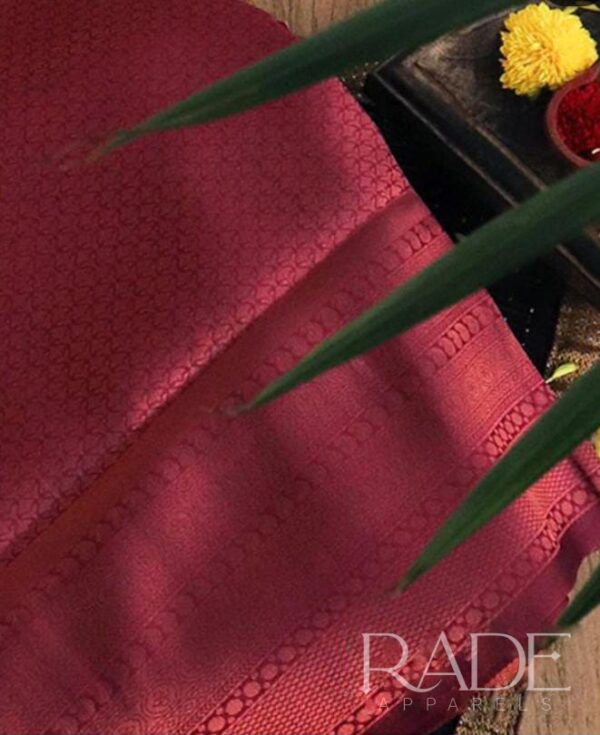 Kubera pattu soft silk sarees - Wine