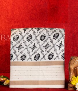 Fancy printed Saree – Floral print
